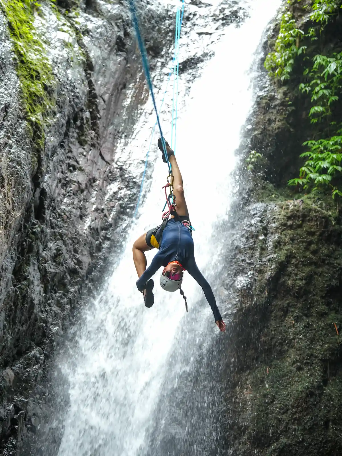 One-Waterfall Package Mini Canyoneering — freestyle pose